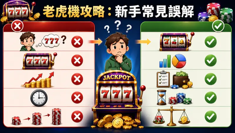 老虎機攻略：新手常見誤解