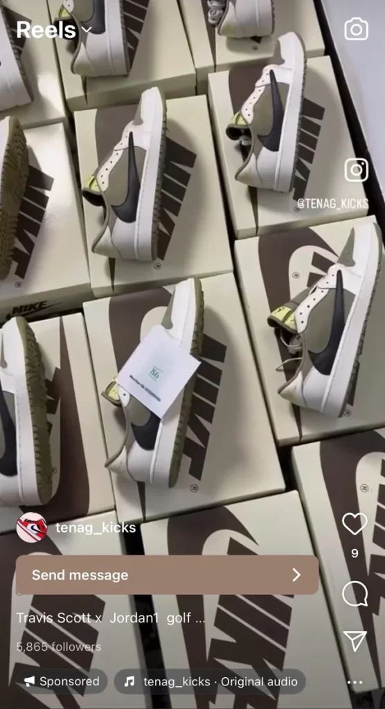 好幾雙直放的nike球鞋