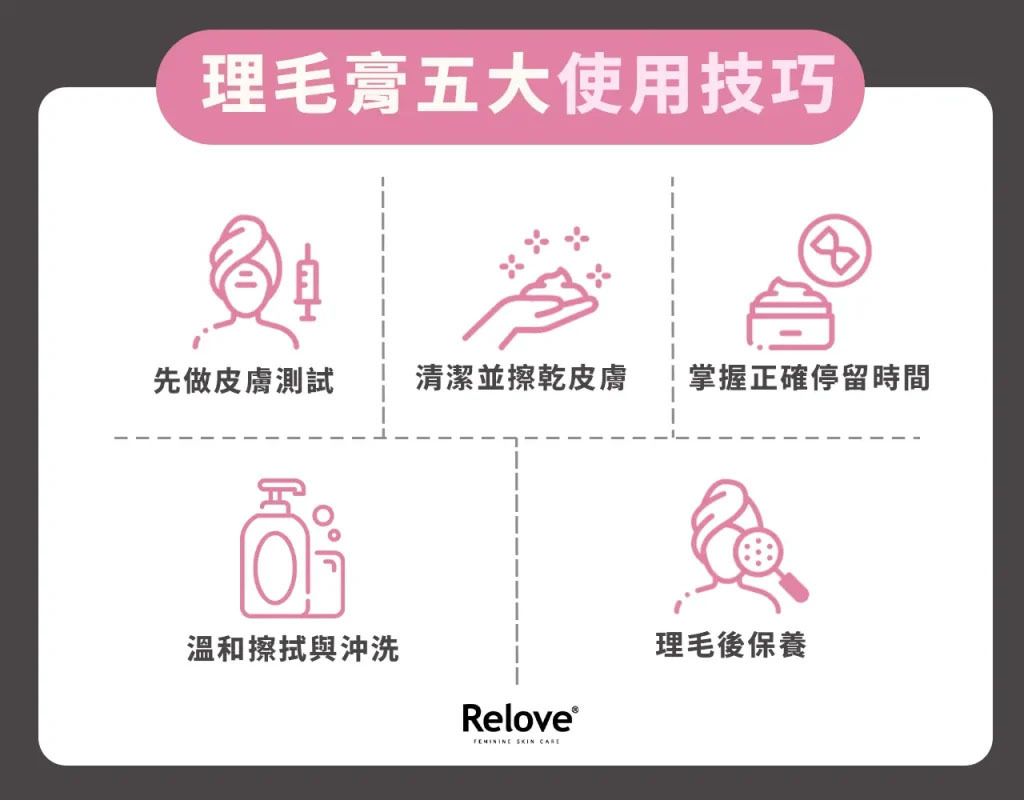 理毛膏五大使用技巧